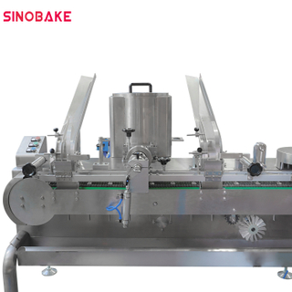 SINOBAKE High Speed ​​Sandwich Cream Biscuit Machine Sandwich Maker para la industria de la panadería