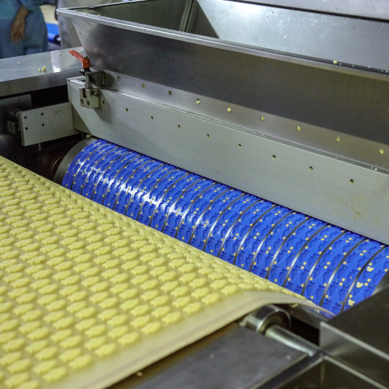 Línea de producción de galletas blandas completamente automática