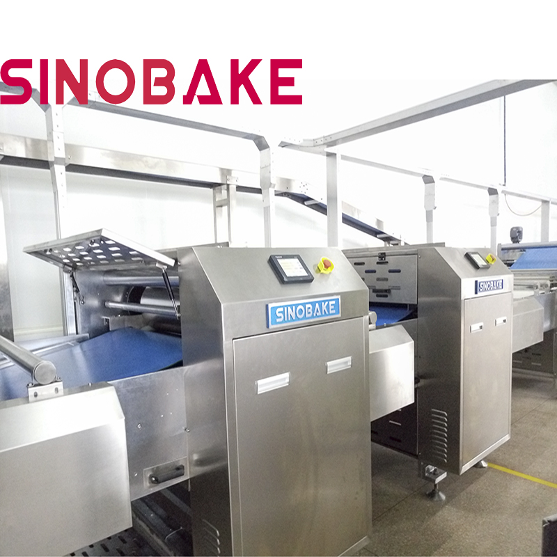 Línea completa de producción automática de galletas suaves